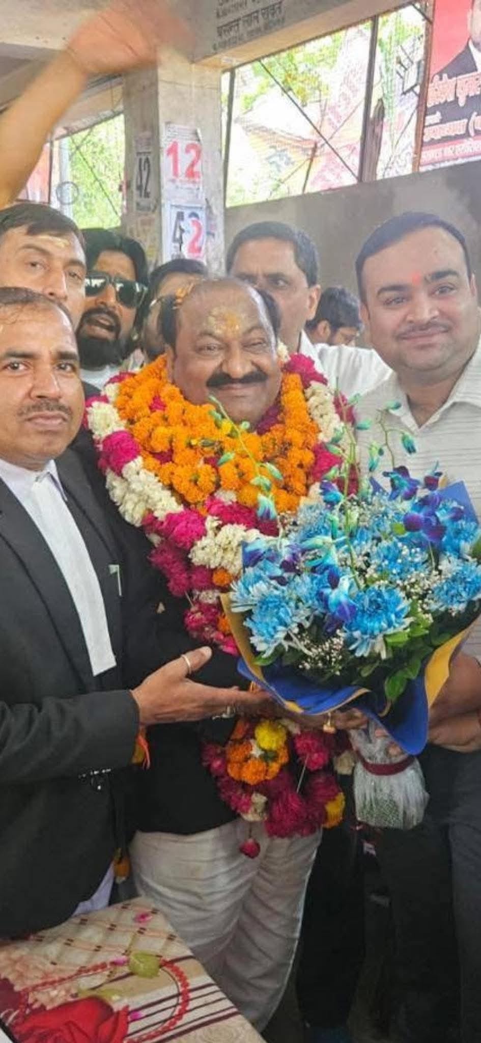 Govind Narayan Shukla became the President of Lucknow Bar Association