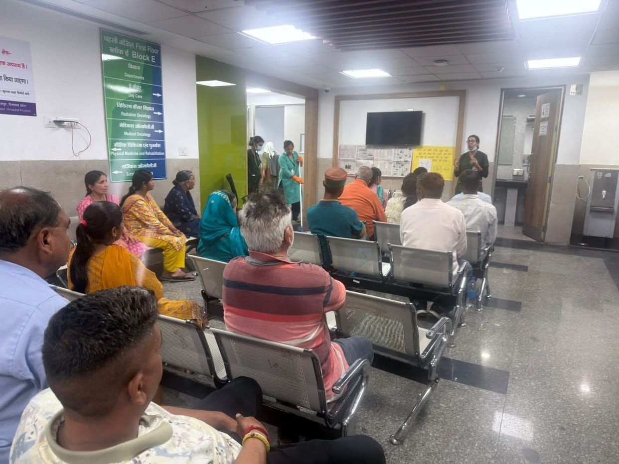 Awareness program on patient care held at AIIMS Bilaspur