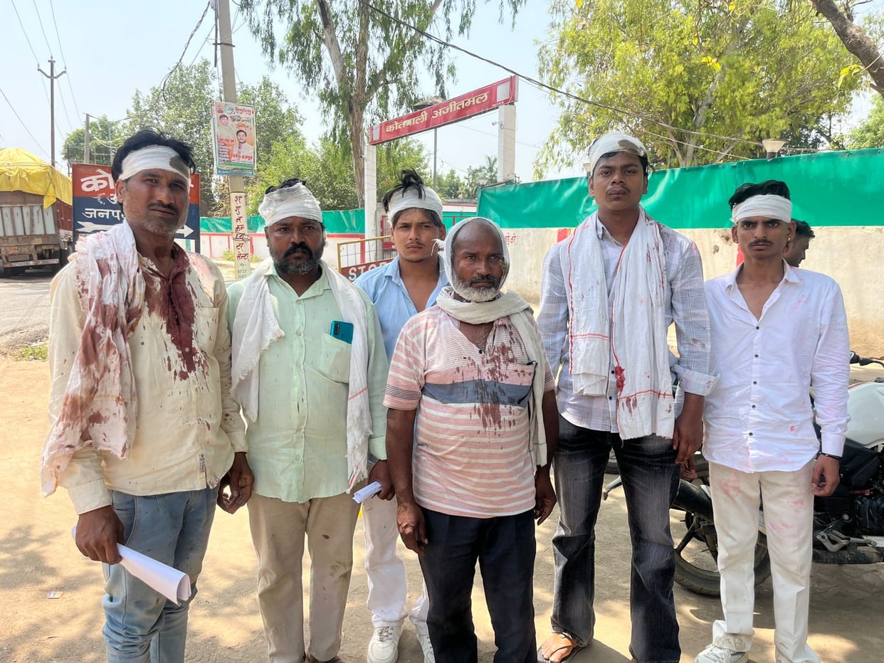 Lathi-charge at wedding, six people including groom's brother injured
