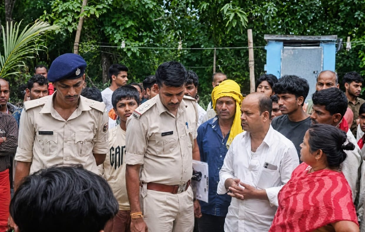 Bettiah bihar news Murder of husband by attacking his private part police investigation today news in hindi