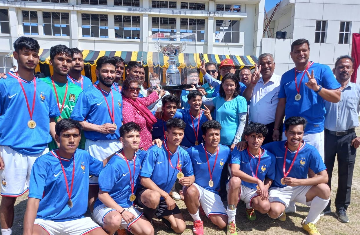 Losa Lions Win Sharad Chandra Dhulia Memorial Football Tournament