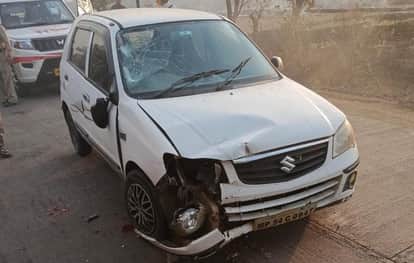 High-speed car hits bike: One dead, two seriously injured