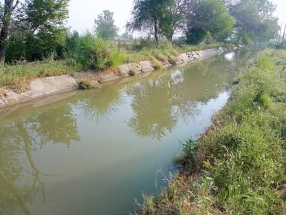 During the heatwave, the thirst will be quenched by the flow of canals; the district received 650 cusecs of canal water, and the department is engaged in filling water tanks and ponds.