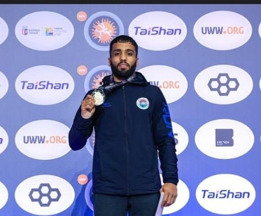 Wrestler Sujeet achieved the world No. 1 ranking in the 65 kg weight category