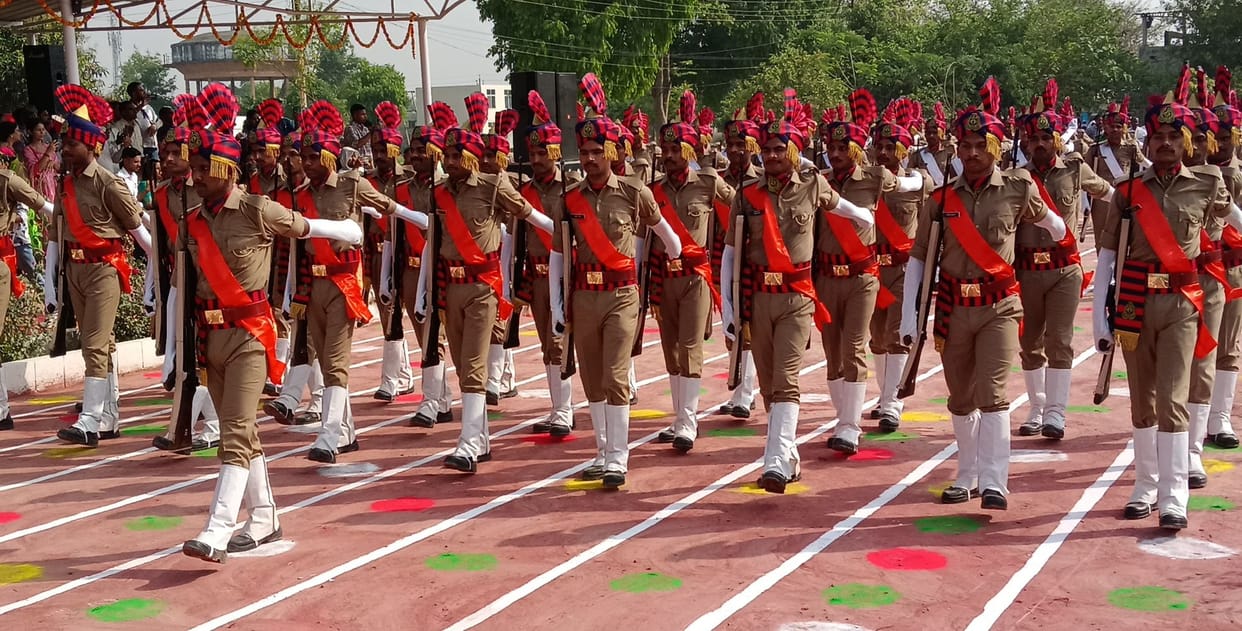 Passing out parade of 322 police trainees held