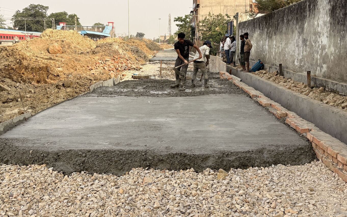 Construction of new road to railway station accelerated, traffic will be easier