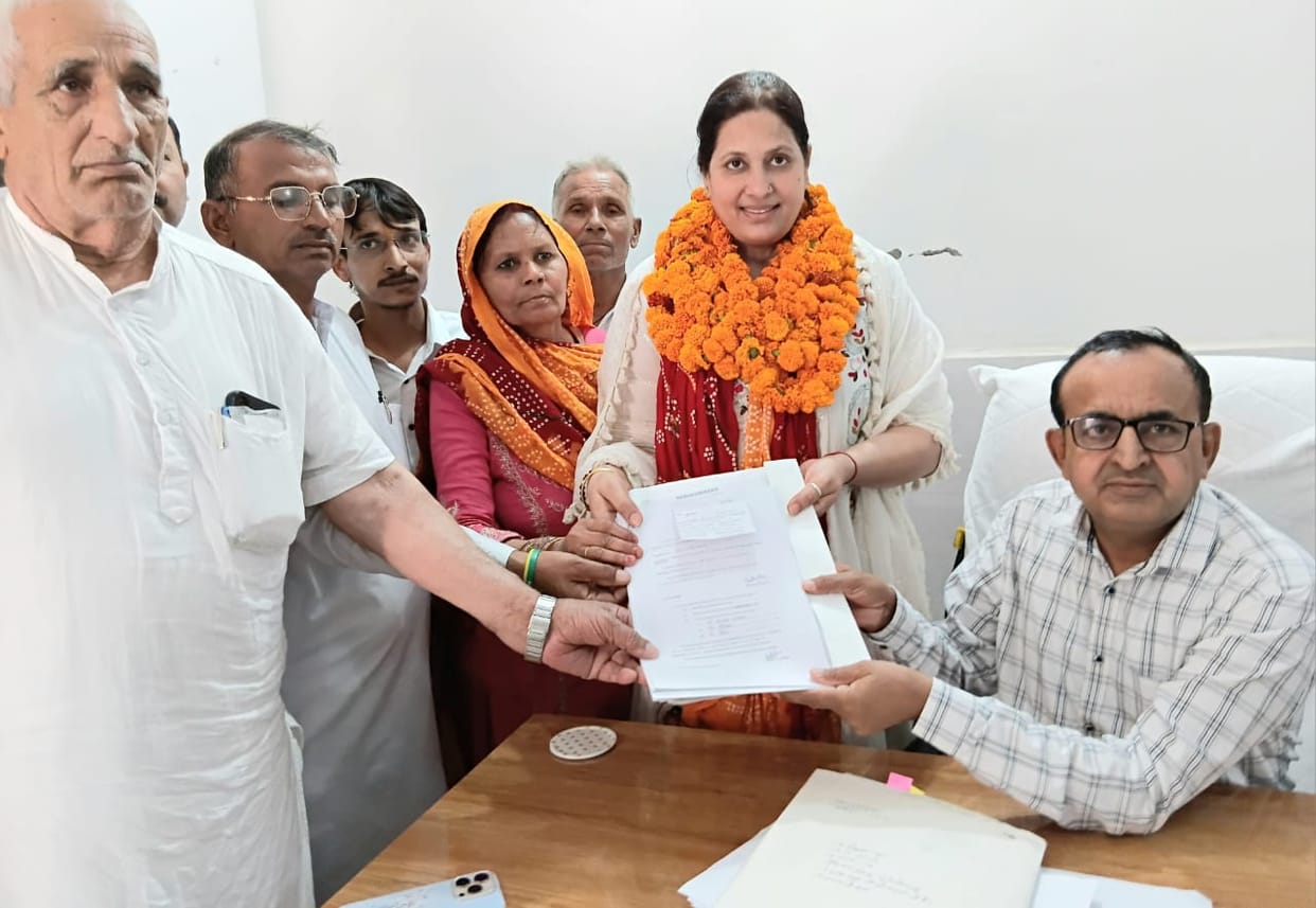 Four candidates are in the fray for the post of chairperson in Uklana Municipal Corporation elections.