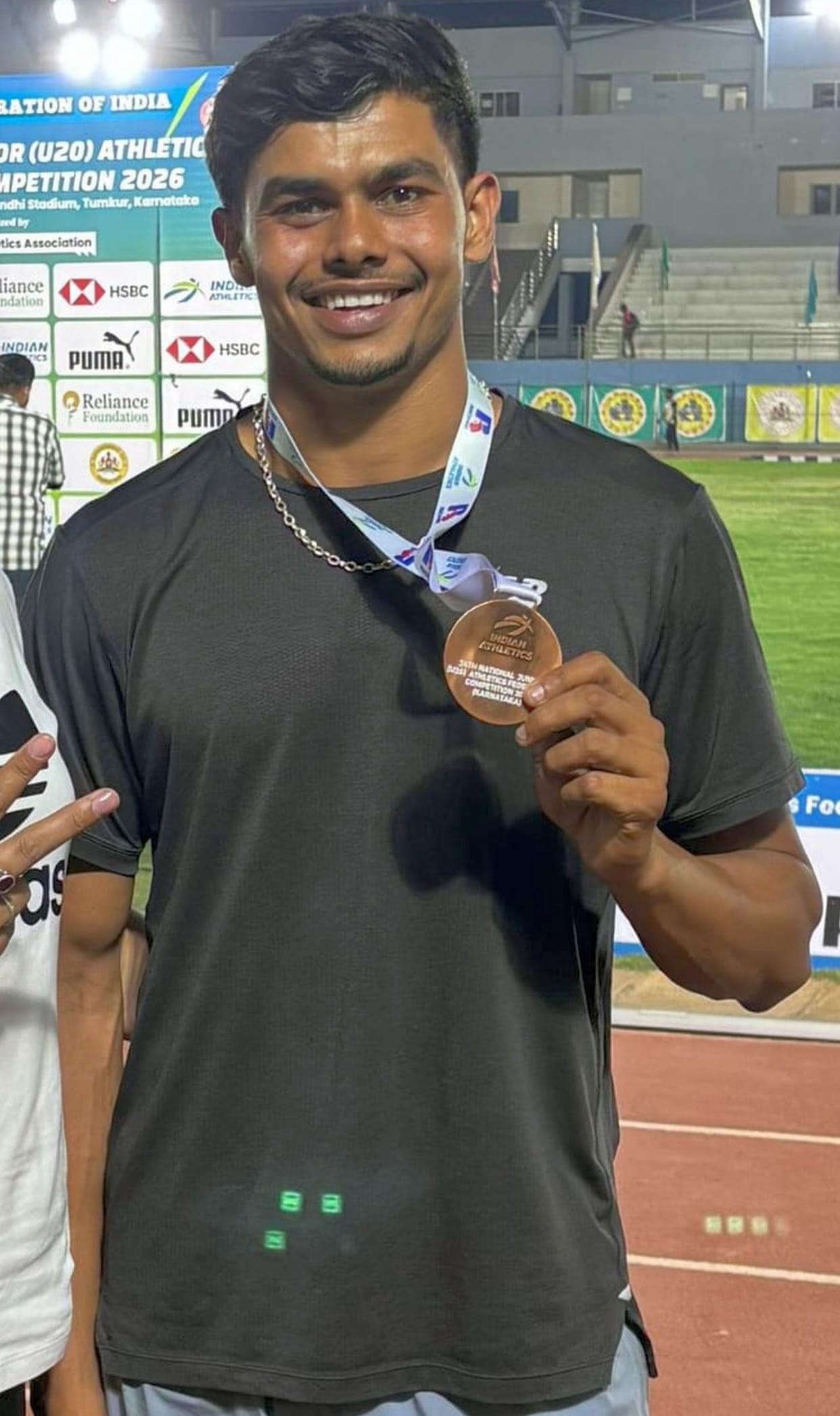 Ayodhya's Abhay Wins Bronze in Decathlon, Qualifies for Junior Asian Championships
