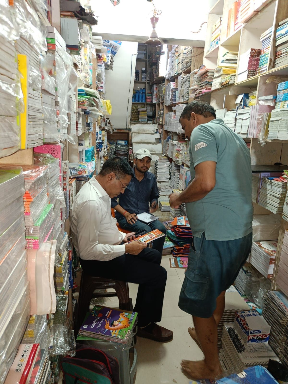 Book sold at higher price, action taken against book depot