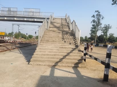 The picture changed when the bridge was built, now people are waiting for its inauguration