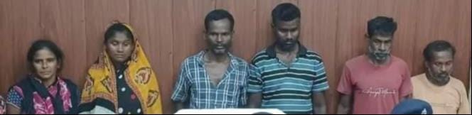 Gained trust by giving a piece of gold, then cheated 16 lakh by giving shiny metal, 6 arrested