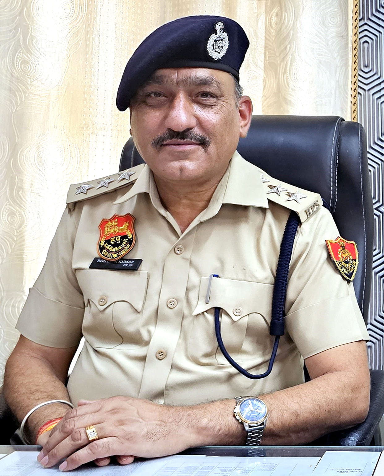 DSP Rohtas took charge of Kalayat.