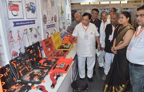 Faridabad companies shine at the industrial exhibition
