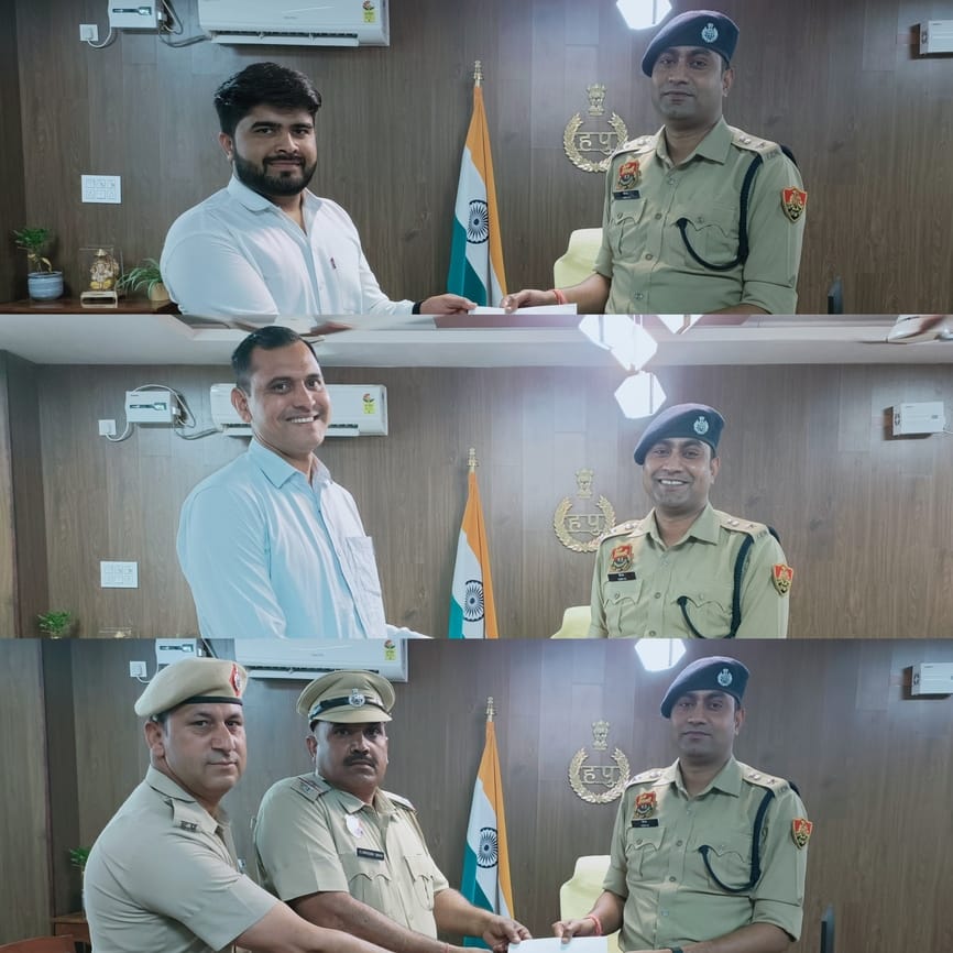 Police Personnel Honored for Outstanding Work; SP Boosts Morale