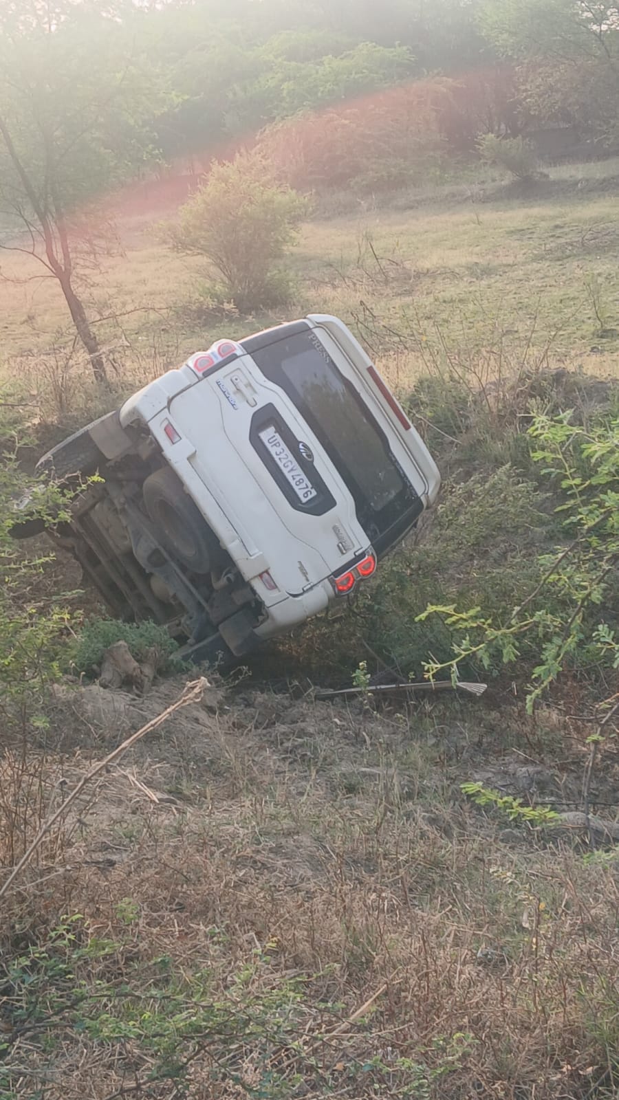 Brother and sister killed, youth injured in Scorpio-Bullet collision