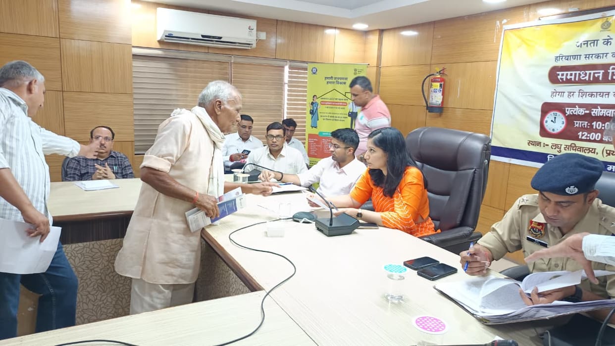DC heard 95 complaints in the resolution camp
