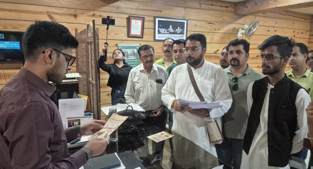 cow safety signature abhiyaan in ponta