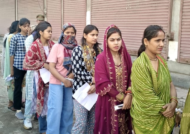 Candidates said the question paper was like that of police recruitment, not home guard