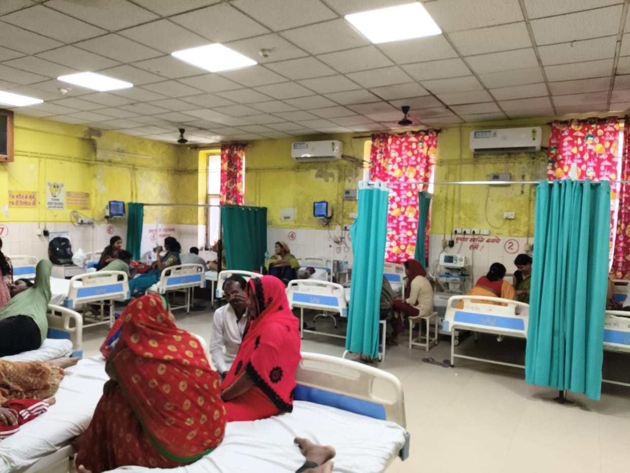 The Face of the District Hospital Begins to Change; Wards Equipped with ACs and Coolers
