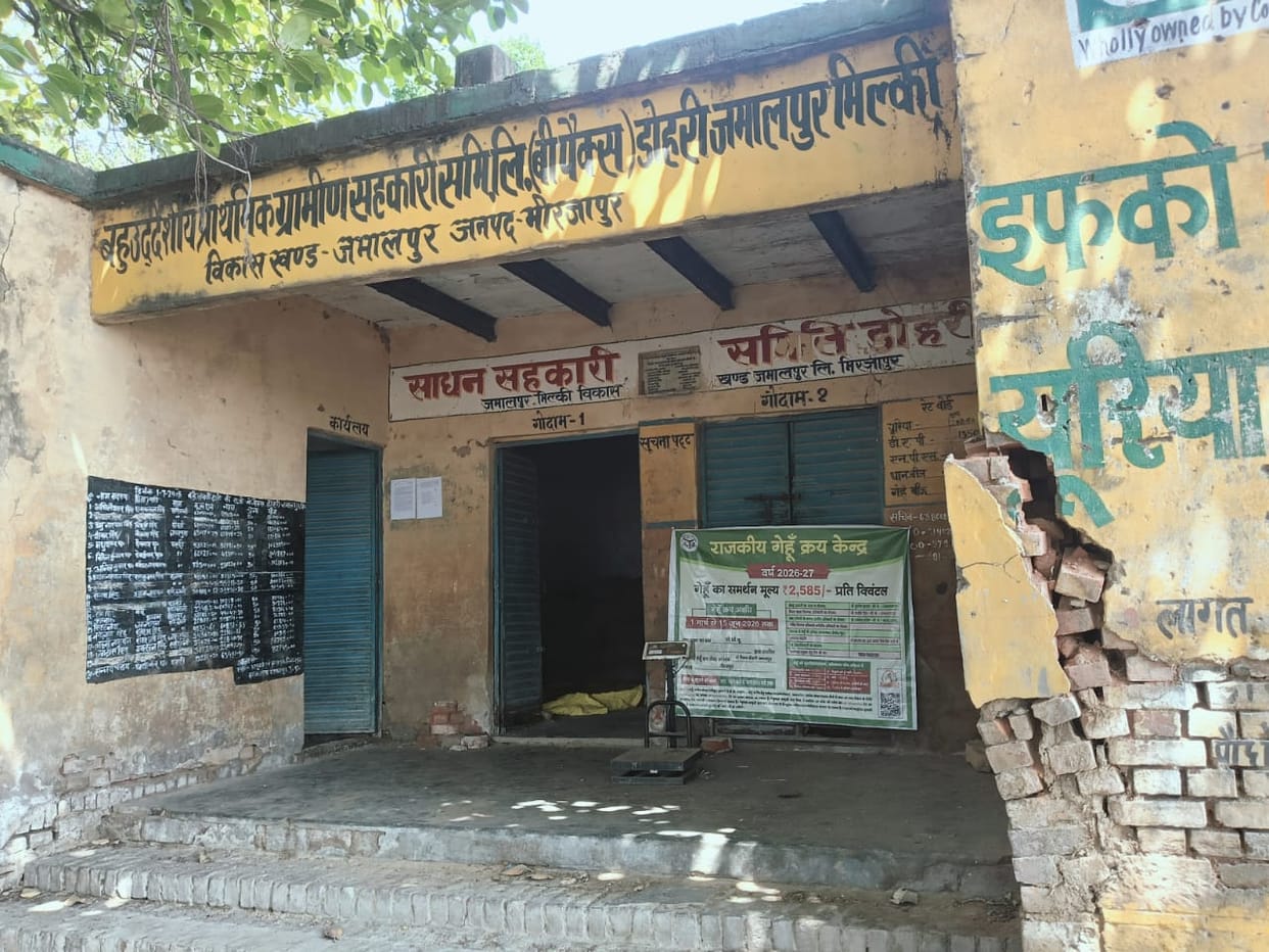 Buildings of 17 out of 86 Primary Cooperative Societies are dilapidated.