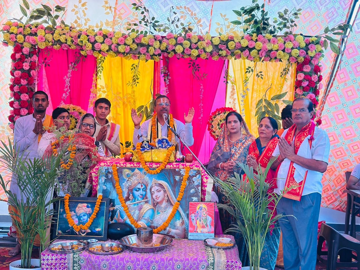 All the evils of Kaliyuga are destroyed by the sound of Shrimad Bhagwat: Shastri