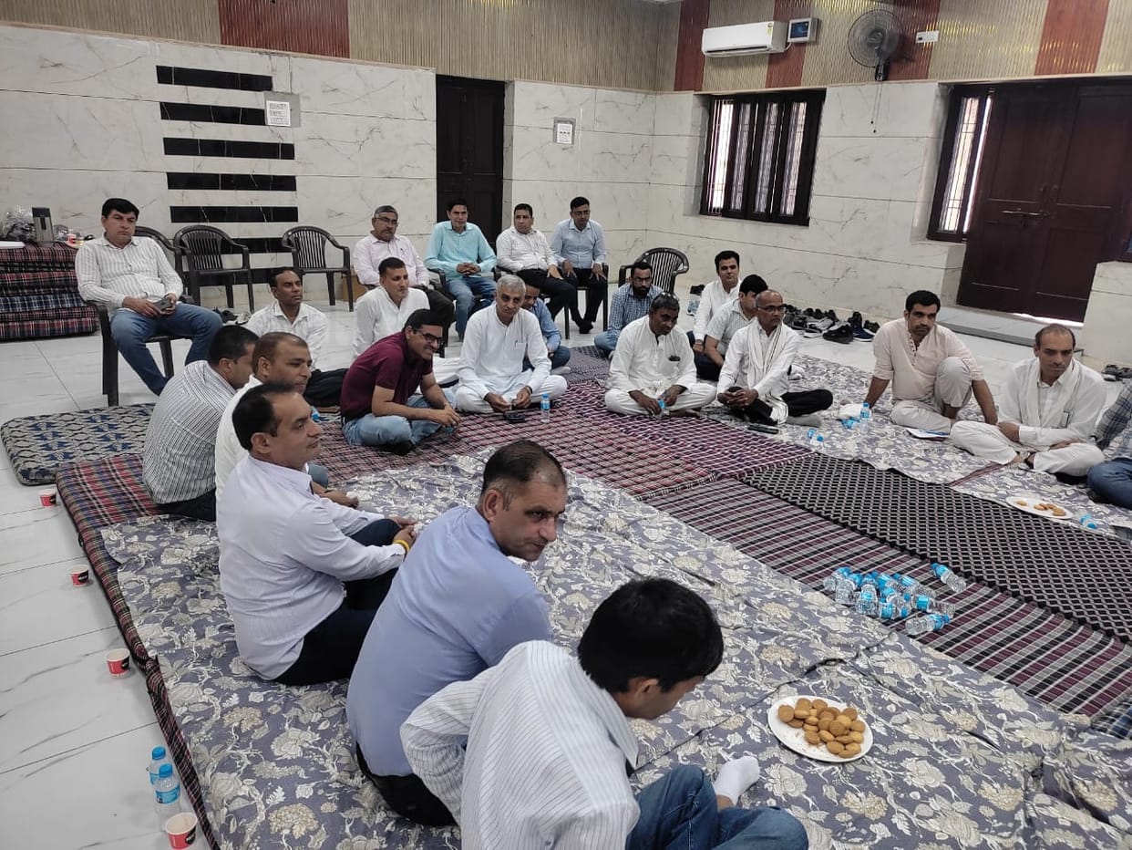 Discussion on preparation for the national conference in the meeting of the teachers' union