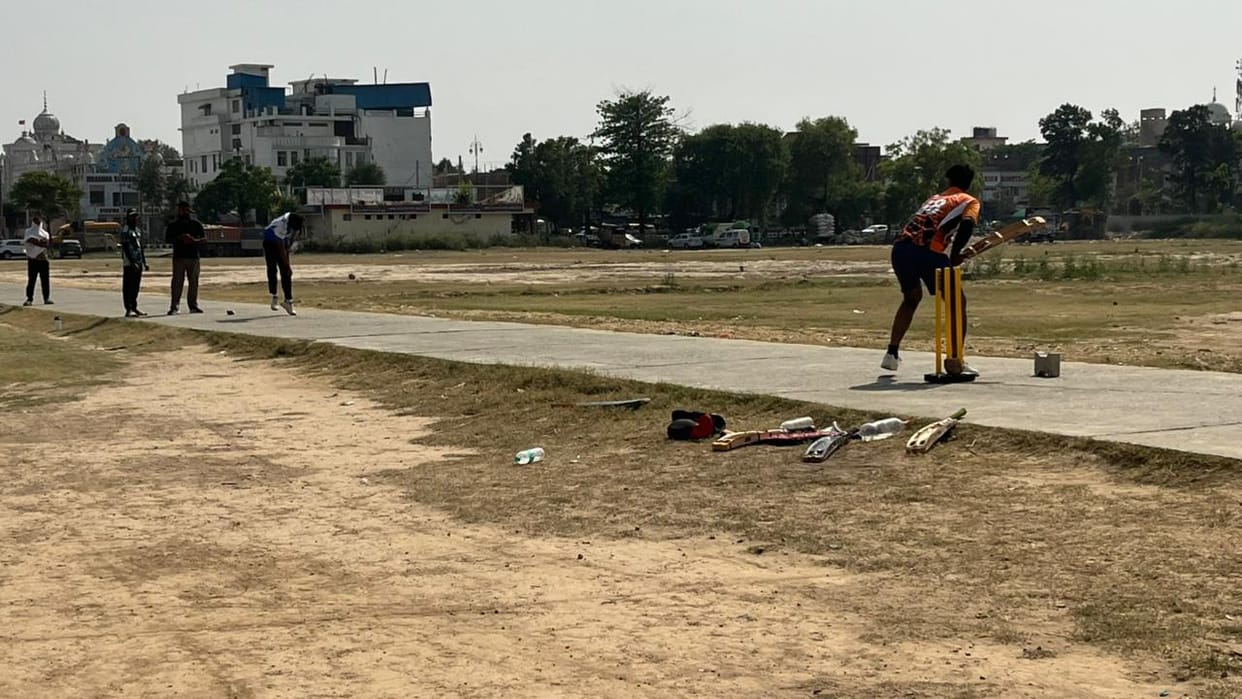 An exciting series was played between Kurukshetra and Gurugram.