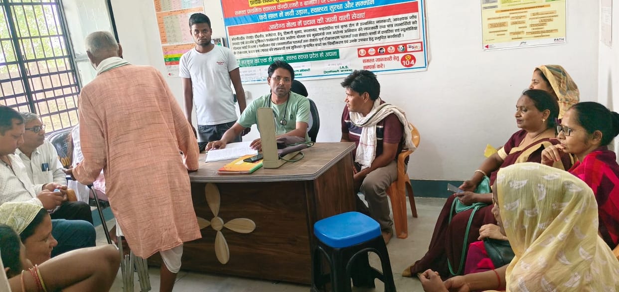 1966 patients received free treatment at 77 centres
