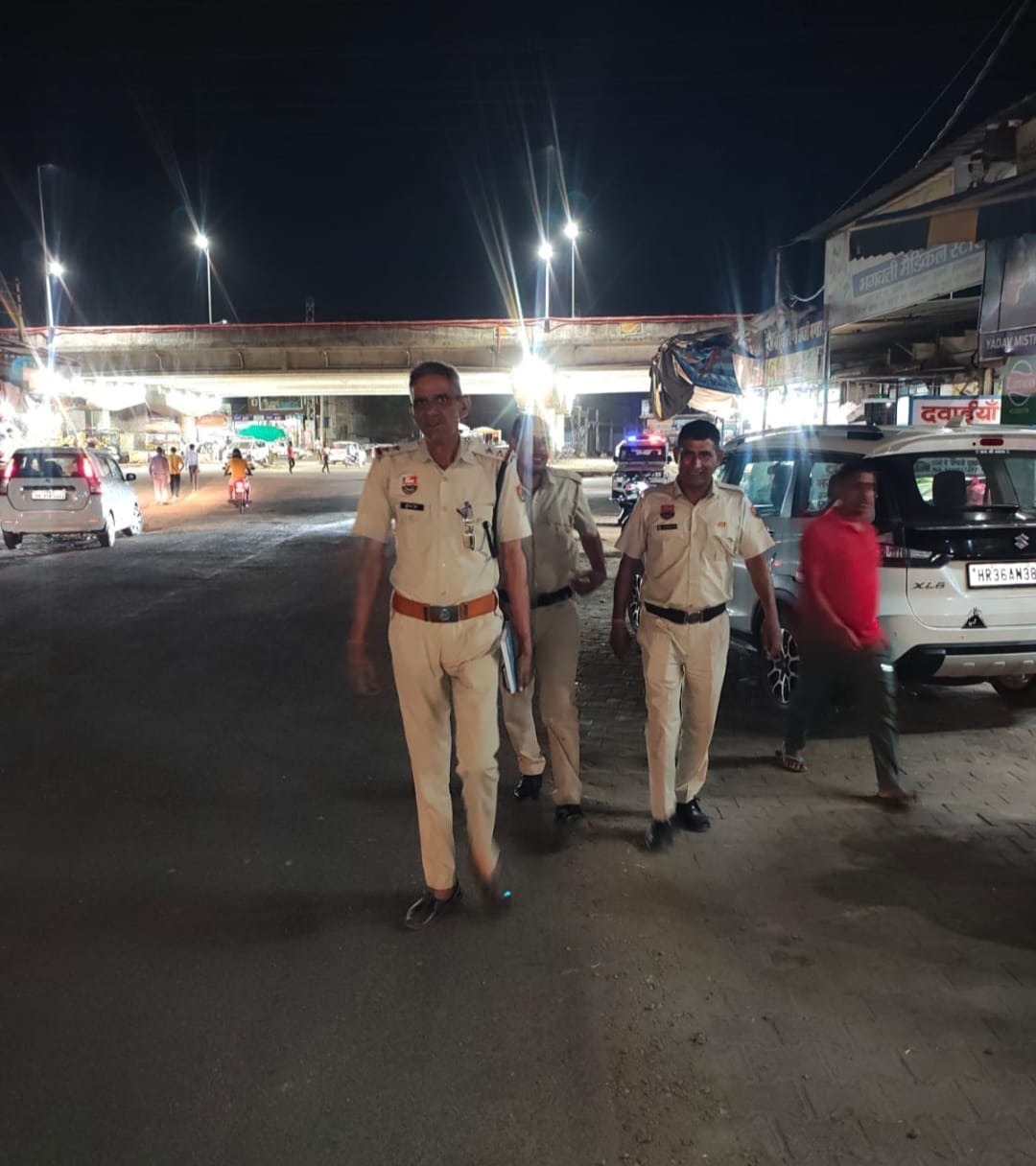 Police Foot Patrols Intensified; Special Emphasis on Security and Public Interaction
