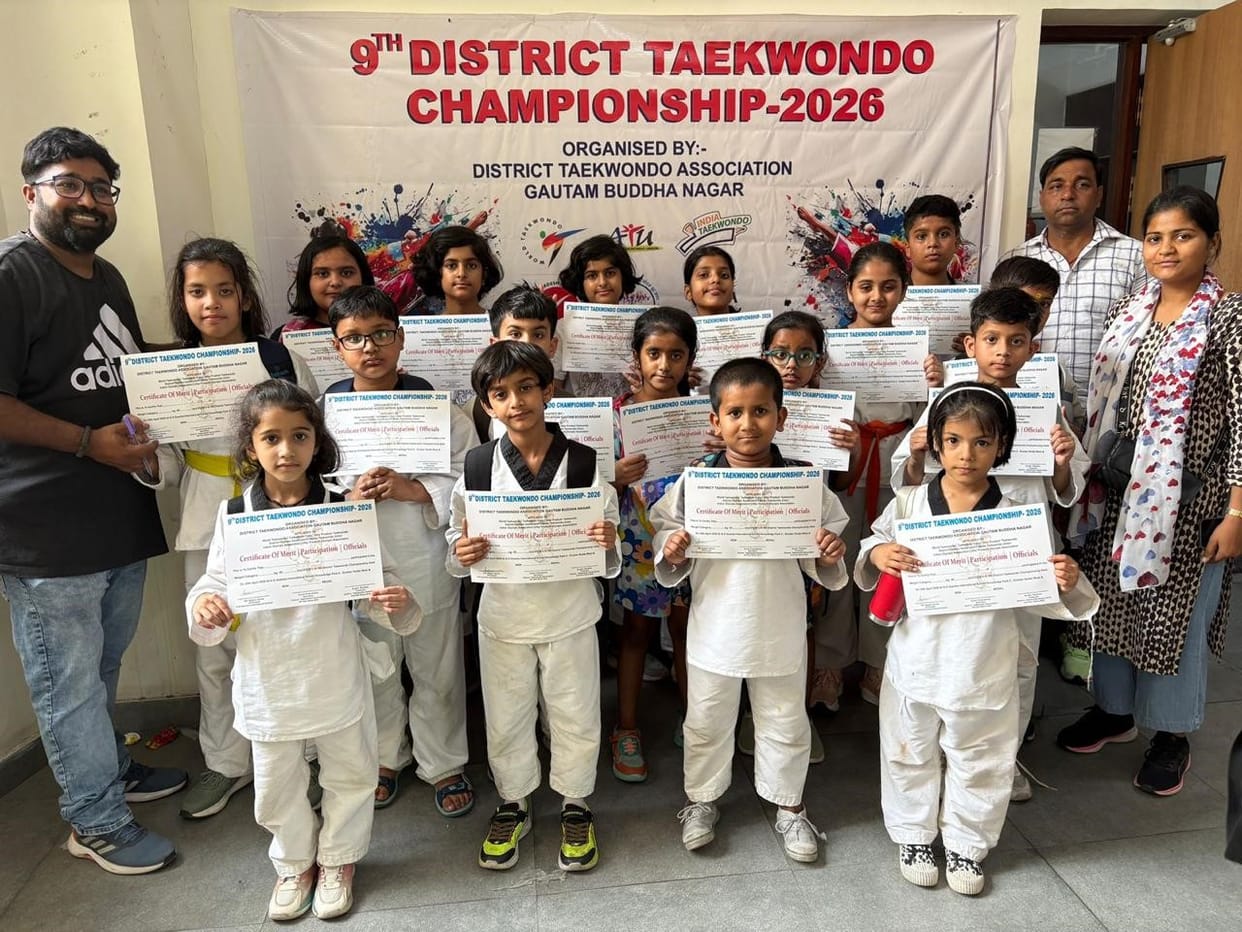 Players won medals in Taekwondo competition