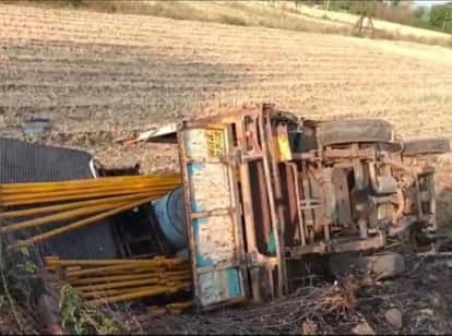 Nine people returning from a wedding ceremony in Rajgarh met with an accident when a pickup