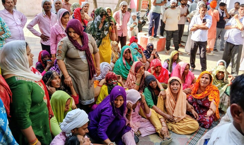 The family created a ruckus by placing the body in Mawana police station.