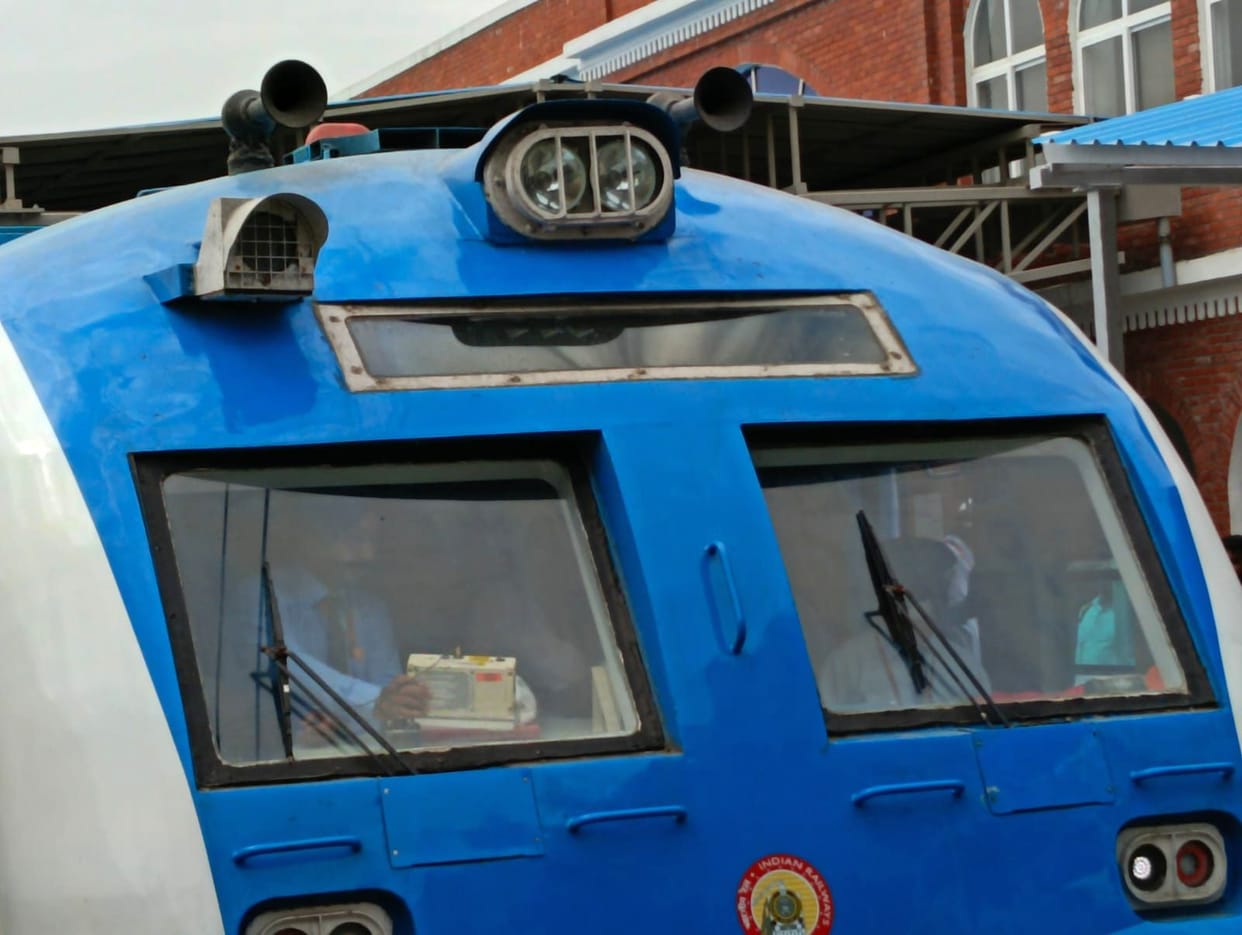 People showed great enthusiasm for taking selfies with the hydrogen train.