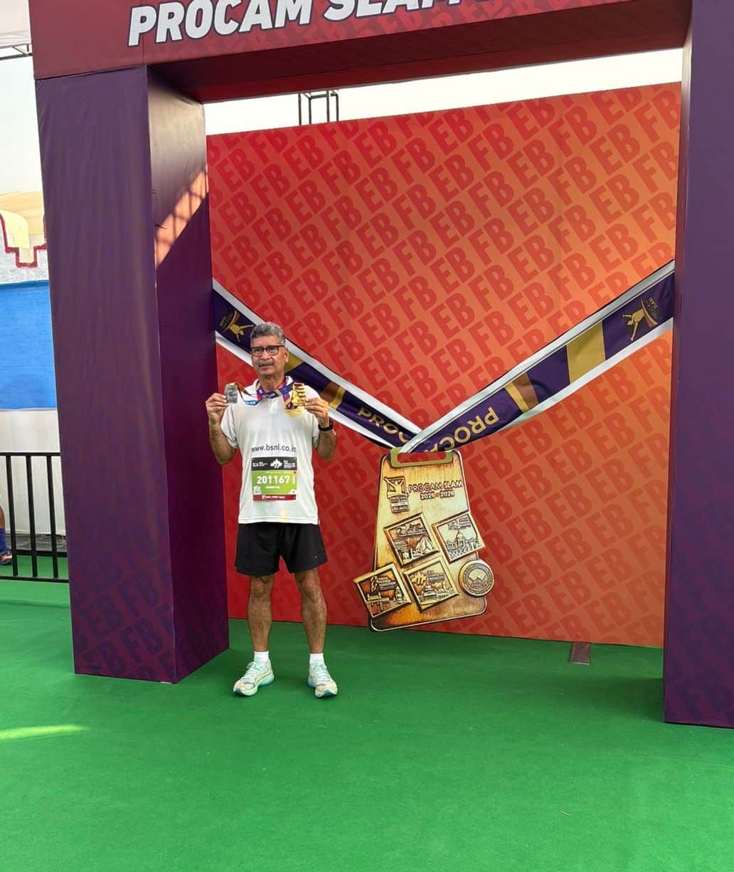 7-धावक अरविंद पाल दहिया।