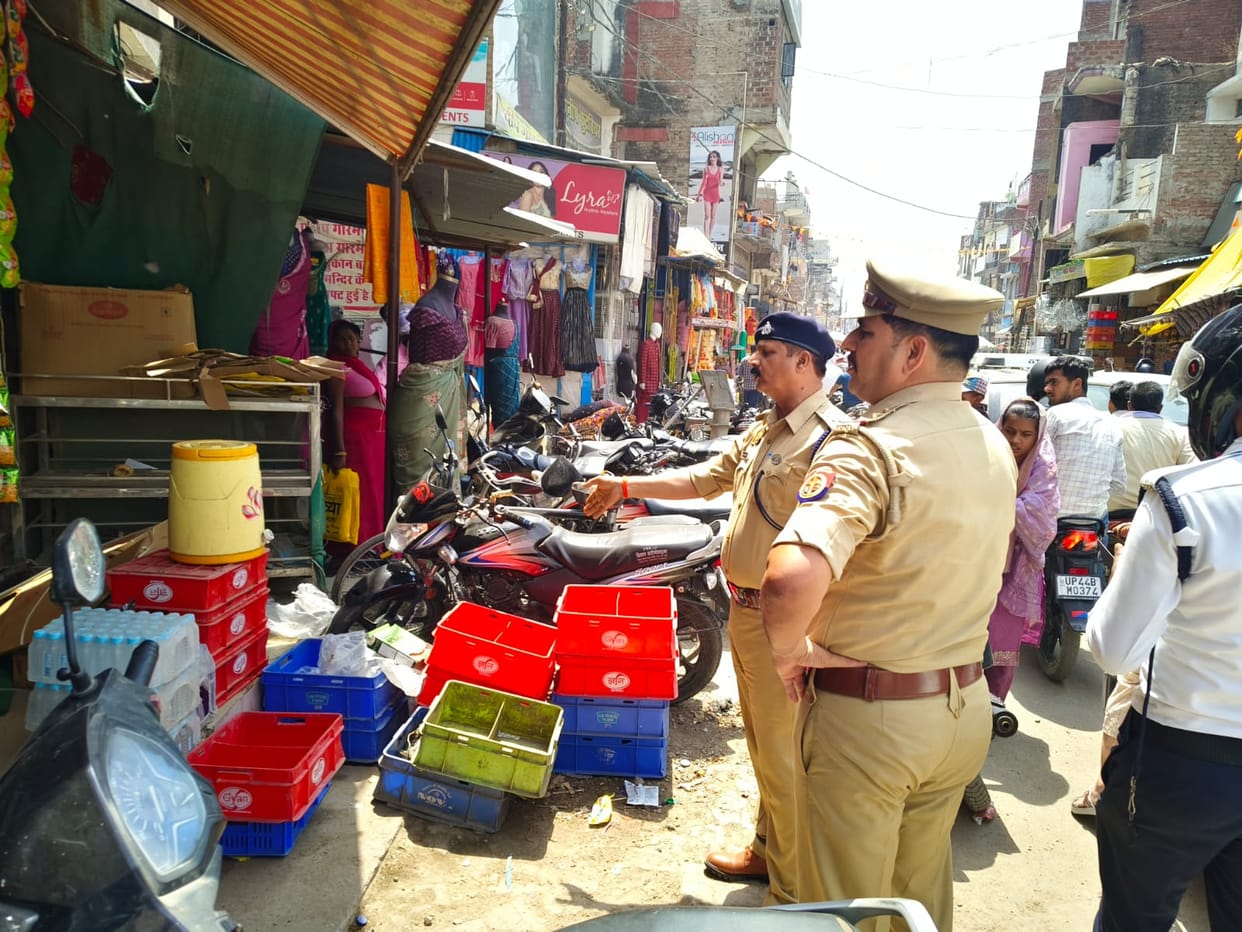 Encroachment removed from footpath