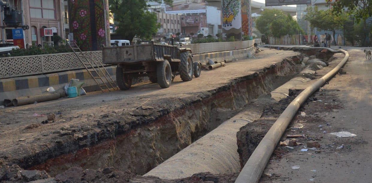 Date after date: Fatehabad Road will now get relief from traffic jam in June