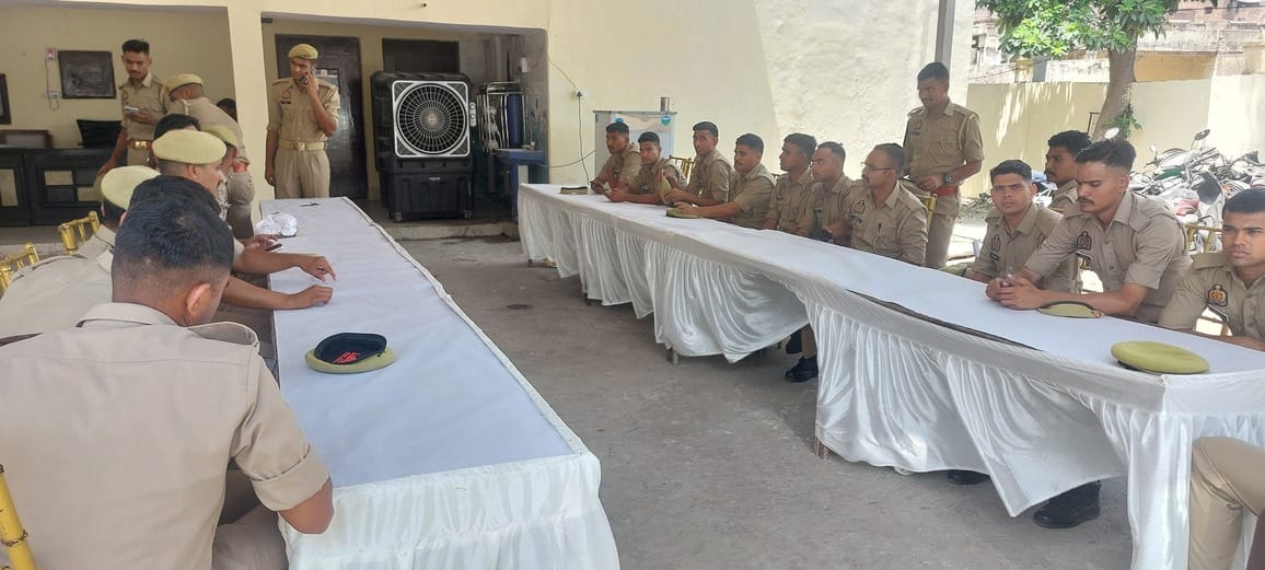 Station in-charge will teach the lesson of friendly policing to new constables.