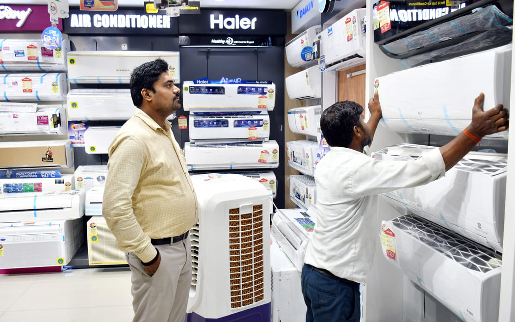 The electronics market heats up as demand for inverter ACs rises.