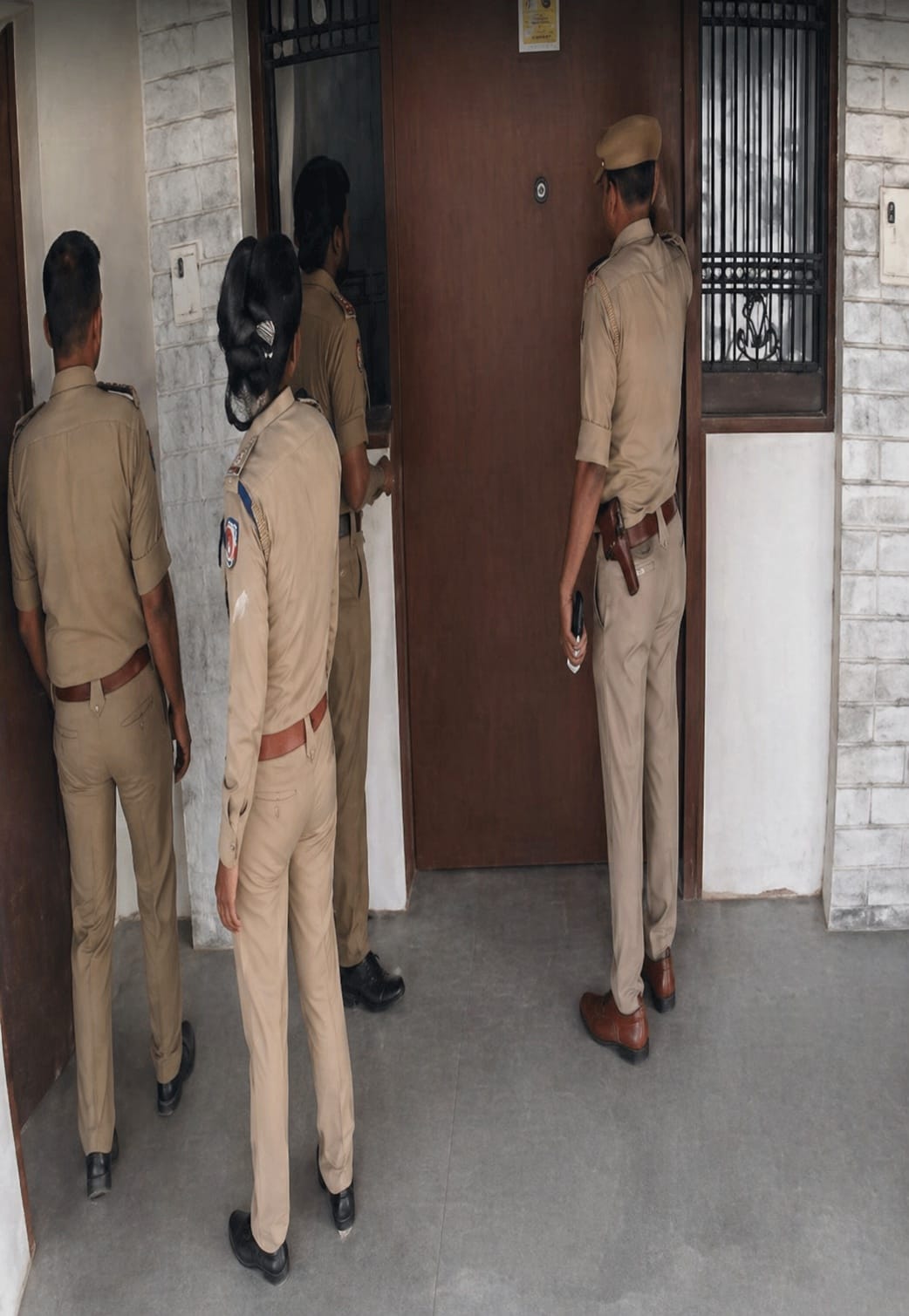 The video is going viral on social media, police said it is misleading.