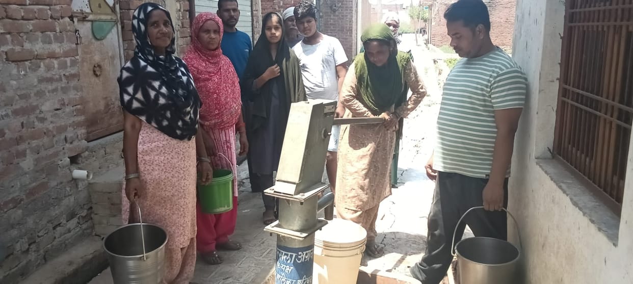Tankers are not reaching to repair tube wells, support of hand pumps
