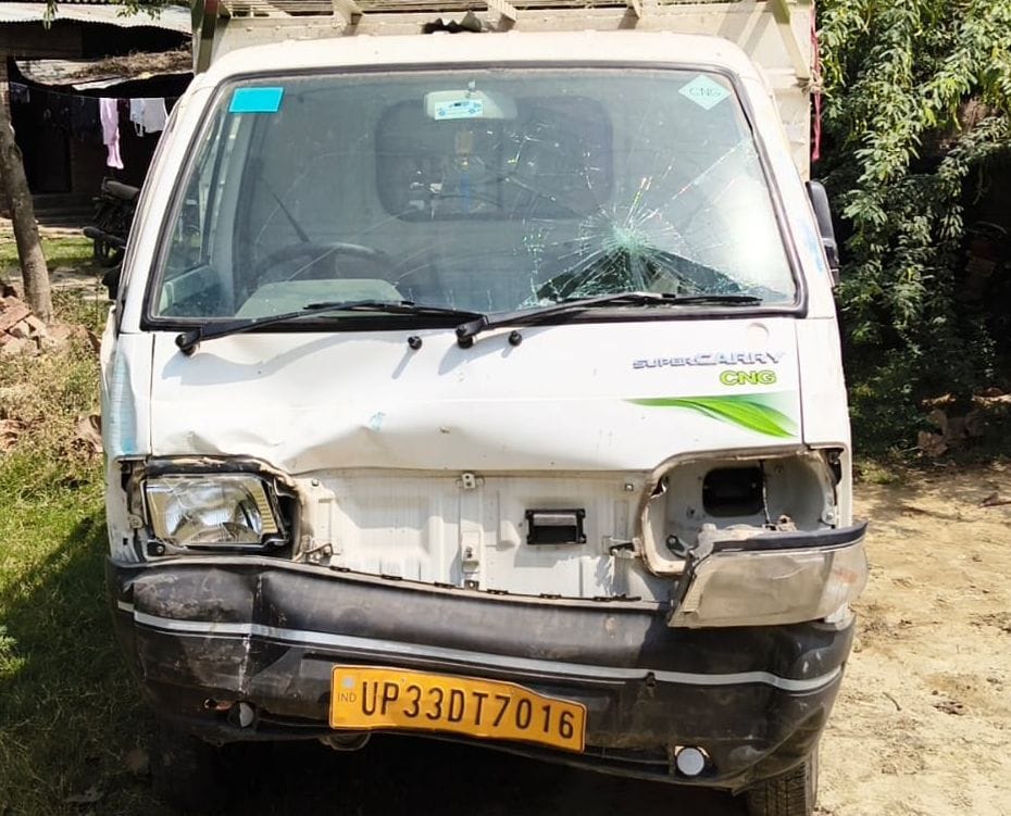 Woman dies after being crushed by an out-of-control loader, husband and daughter injured