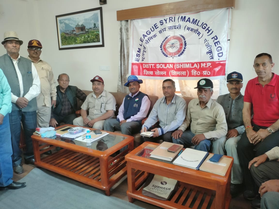 Ex-servicemen in Sayri raised their voice, calling for unity against social evils.