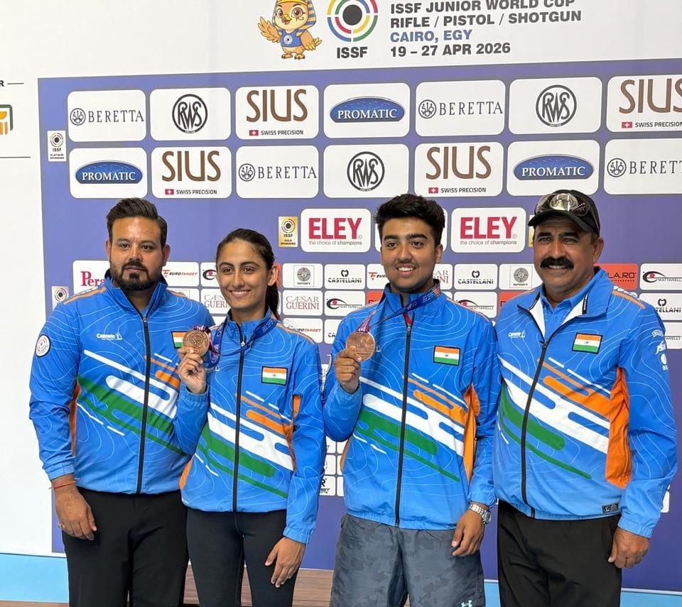 Shooter Zuhair wins bronze medal in Cairo