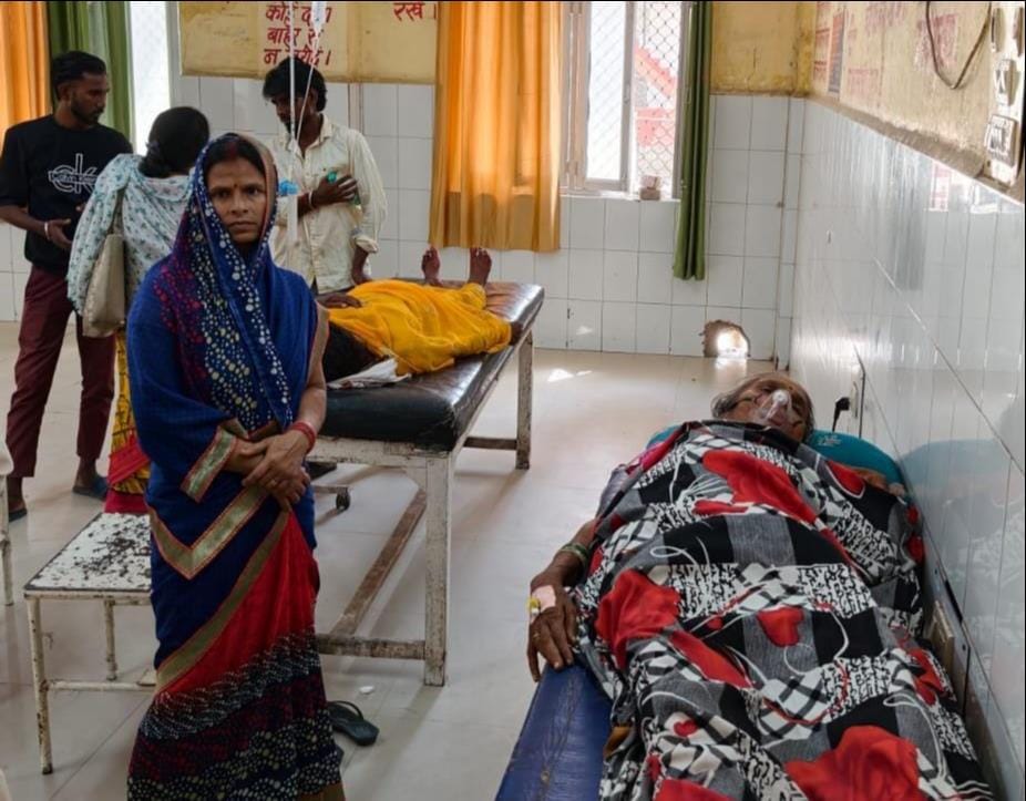 103 patients arrived in 24 hours, more than 60% had symptoms of diarrhea.