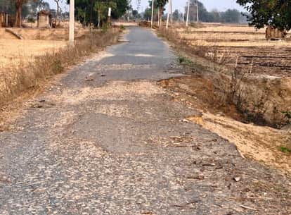 Damaged road causes increased problems for pedestrians
