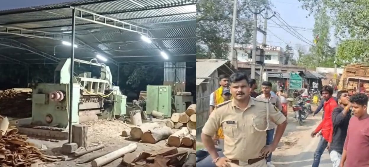 मशीन में साड़ी फंसने से महिला की मौत