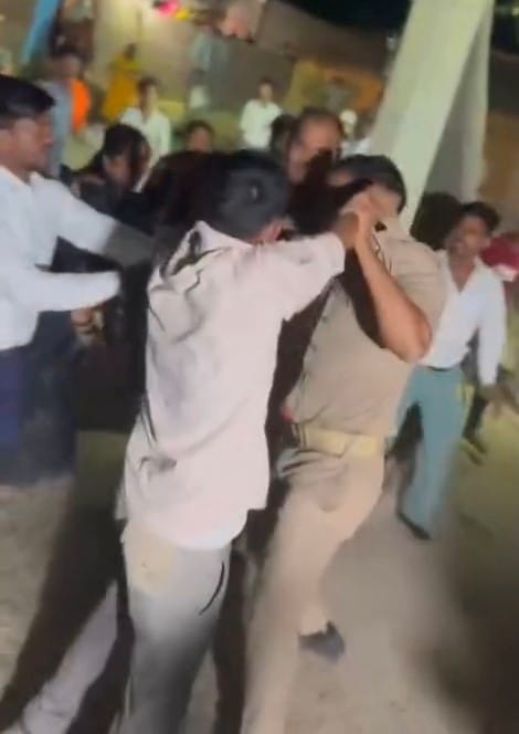 Wedding Guests Assault Police, Smash Camera, Tear Uniform