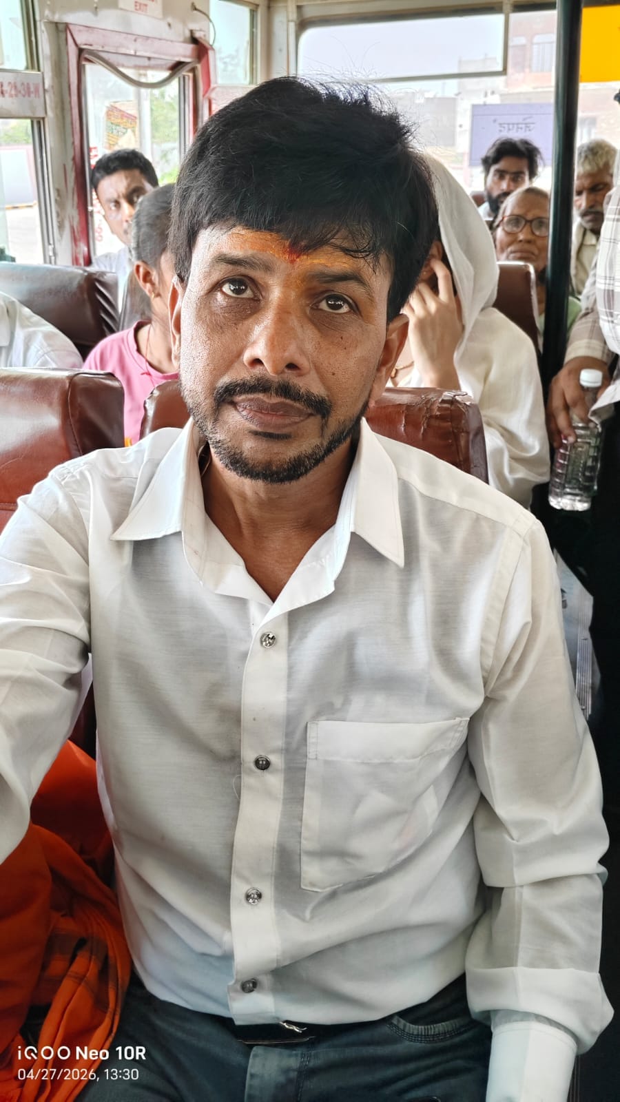 Two AC buses of roadways became showpieces, passengers got upset.