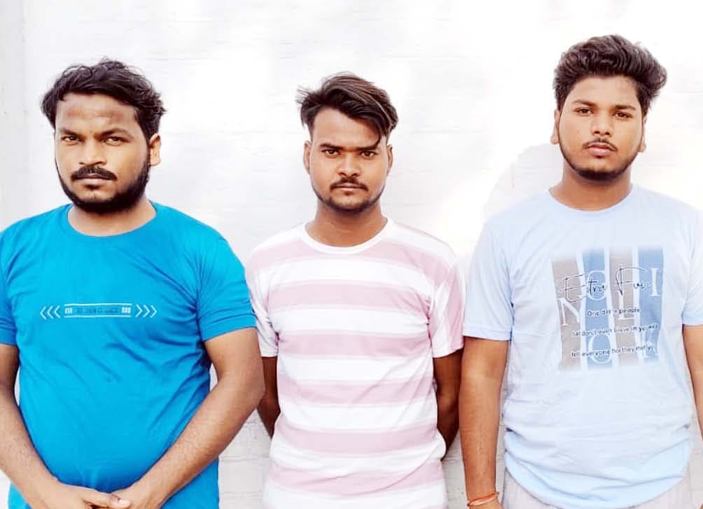 Four arrested on charges of murdering car driver.