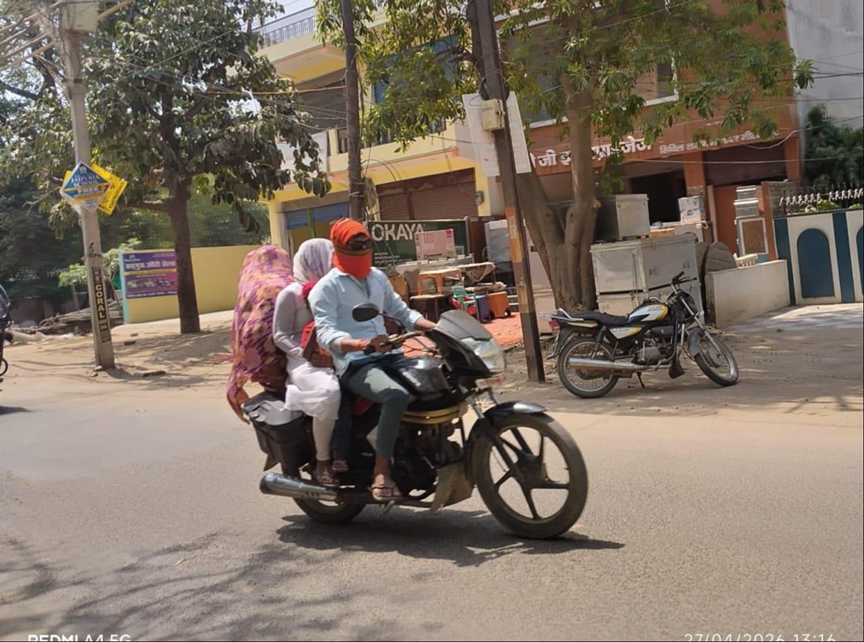Temperature drops by four degrees in 72 hours, yet no relief from the heat.